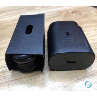 Original OEM 25W Super Fast Charger For Samsung Galaxy Note10 plus Note10+ 5G A91 USB-C Fast Charging Wall Charger Free Shipping