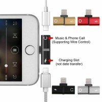 NEW Dual Adapter 2 in 1 Headphone & Charger For Apple iPhone 6 7 8 X XS XR 11 11 Pro Max