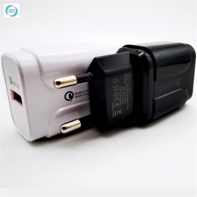 18W Quick Charge QC 3.0 4.0 Fast Charging For iPhone Charger EU US Adapter Wall USB Charger For Samsung S8 Mobile Phone Chargers