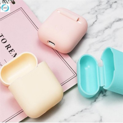 Soft Silicone Bluetooth Earphone Protective Case Cover Skin for Apple AirPod